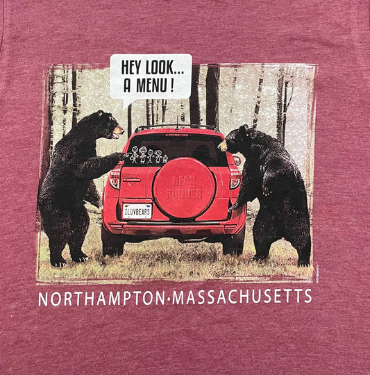 Northampton Bear Menu