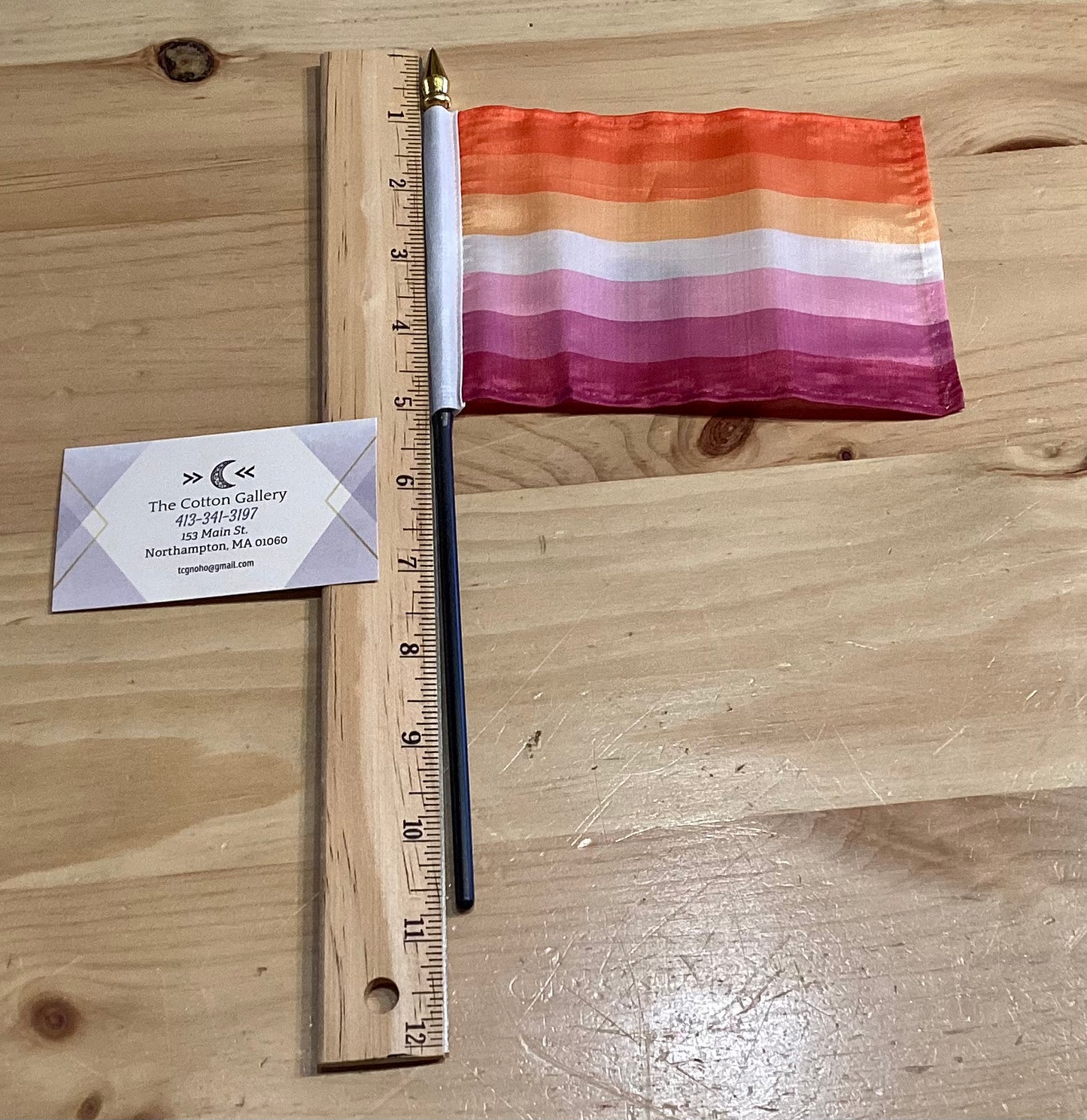 Mini Stick Pride Flag 4x6